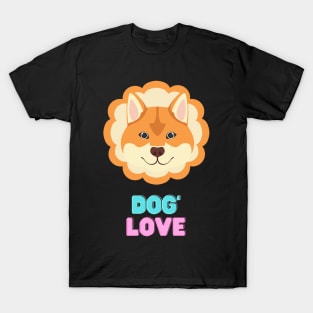 Love dogs my family T-Shirt